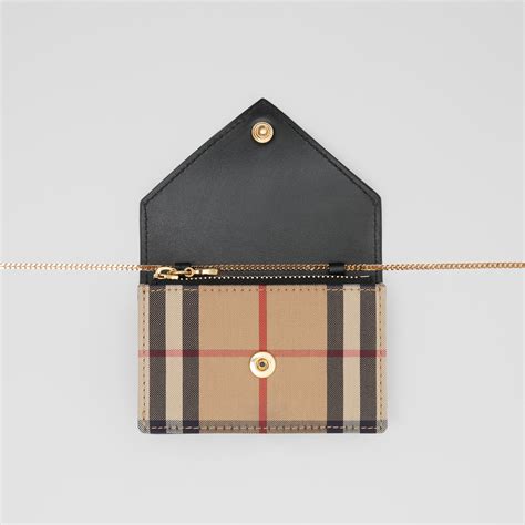 burberry card case with strap|Burberry card case sale.